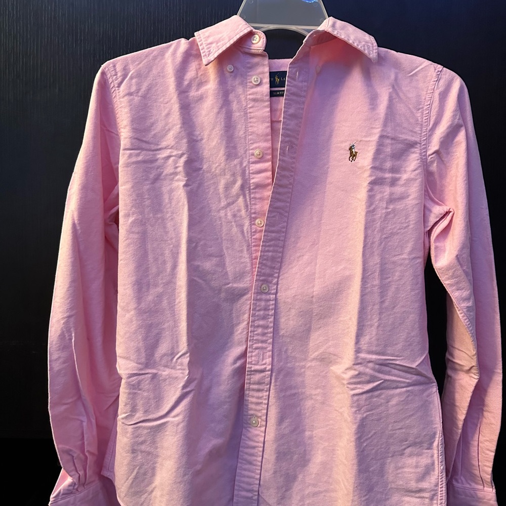 Polo Ralph Lauren collar shirt pink